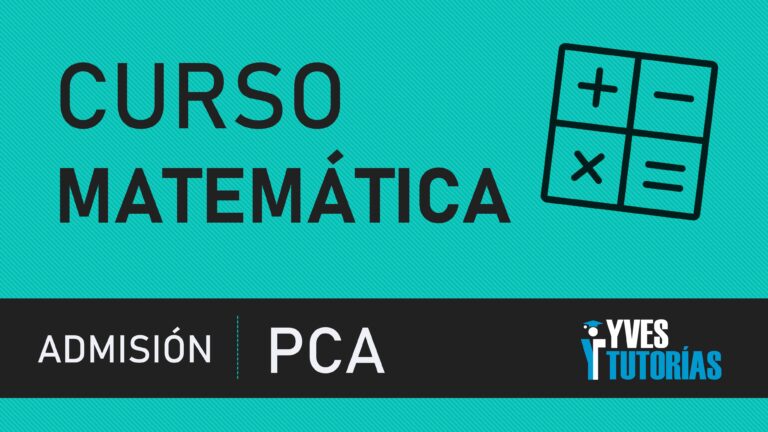 Matemática PCA